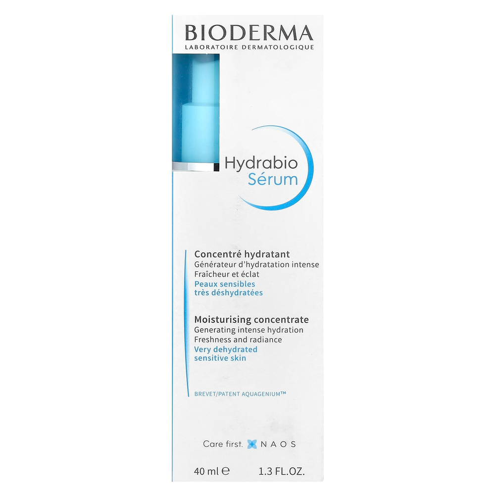 Bioderma, Hydrabio, увлажняющий концентрат, 40 мл (1,3 жидк. унц.)