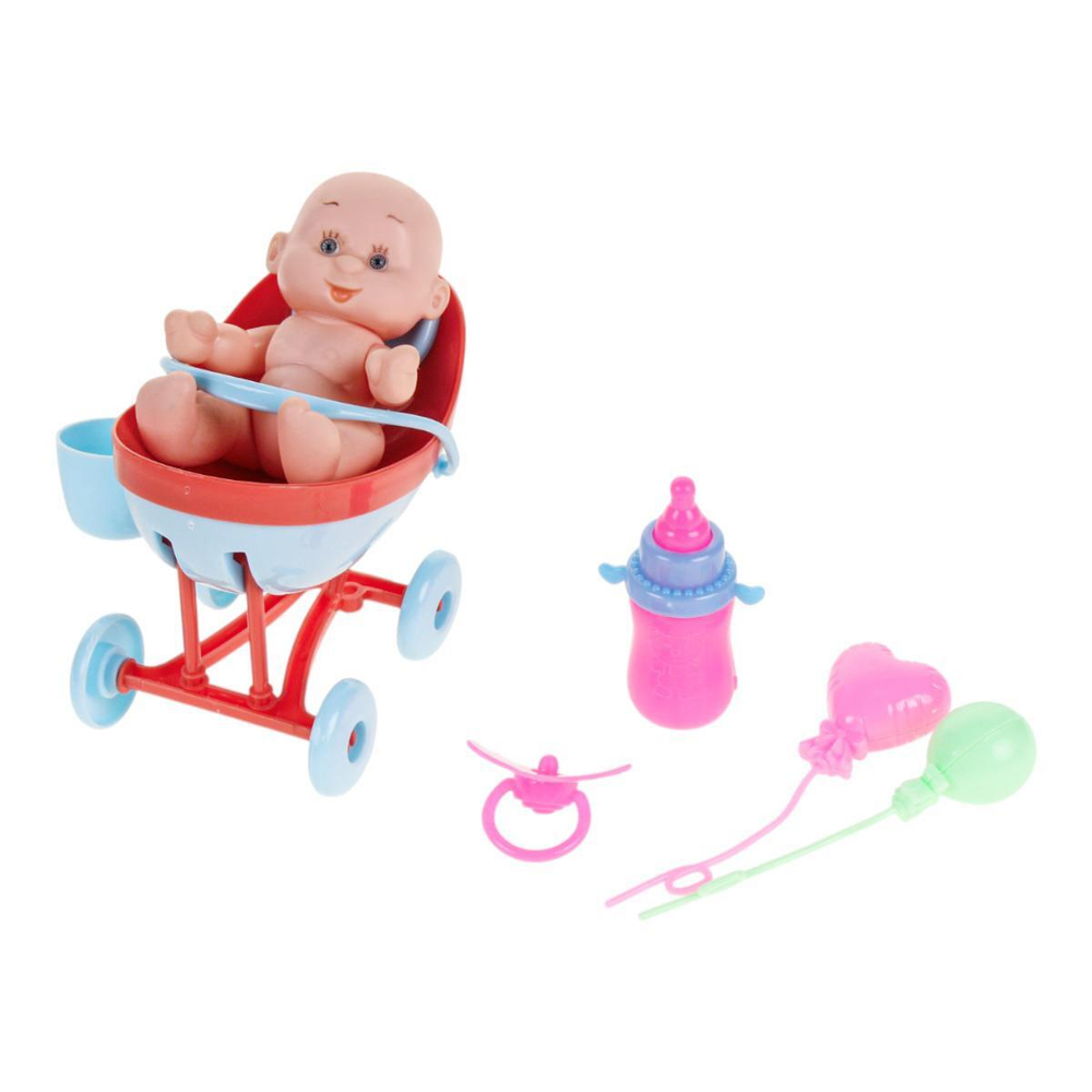 Пупс с аксесс., сетка LD3402D-16A