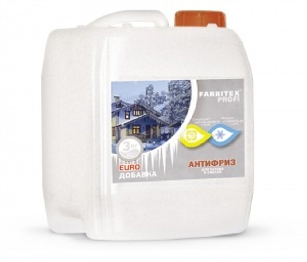 Добавка противоморозная антифриз для бетона и строит смесей 5л