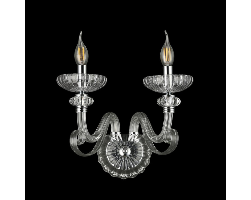 Настенный светильник Newport ANNETTE 8622/A chrome clear, М0071531