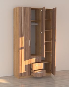 Шкаф ЯМЕ с зеркалом левый