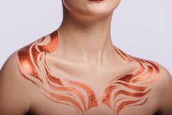 Декоративный гель для лица, волос и тела Color Gel Bronze