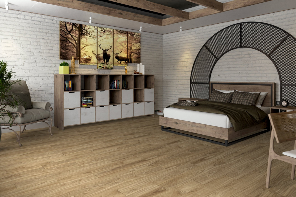 Кварц-винил SPC Damy Floor Family SPC 0,75мм 4,2 мм ОРЕХ ЕВРОПЕЙСКИЙ 2.635 м2