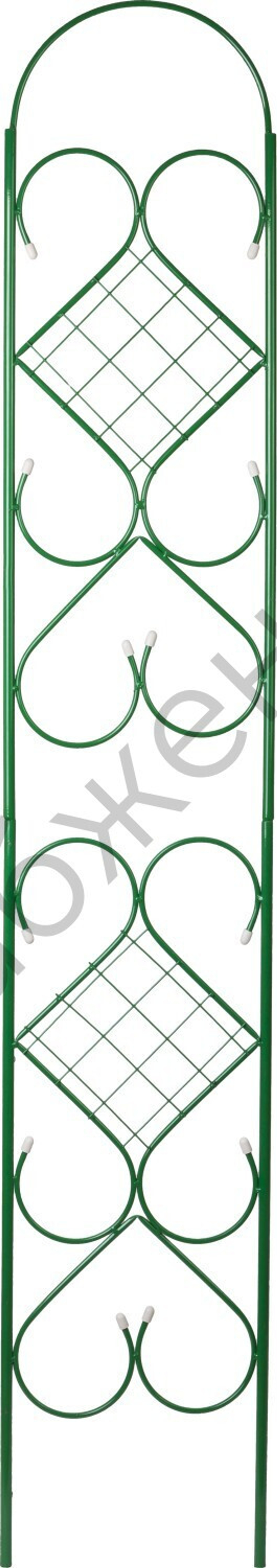 GRINDA АР ДЕКО, 210 х 36 см, разборная, стальная, декоративная шпалера (422257)