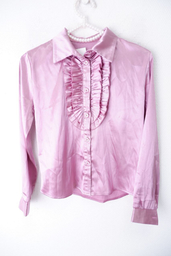 Блузка атласная на 11 лет