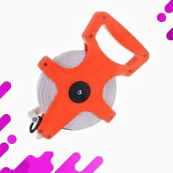 Измерительная геодезическая рулетка 50 м х 13 мм