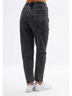 Джинсы на резинке больших размеров
