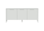 Тумба Type 3 двери ширина 160 см (белый)