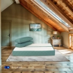 Бескаркасный диван-кровать (трансформер) BuyDream (бирюзовый)