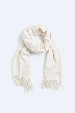 ZARA БАЗОВЫЙ МЯГКИЙ ШАРФ, ЭКРЮ
