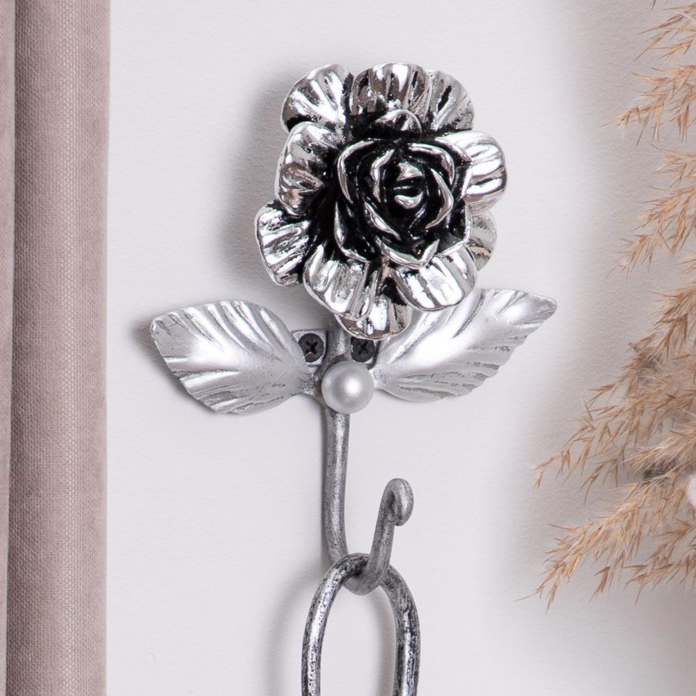 Настенный крючок Роза Прованса Баккара Айс