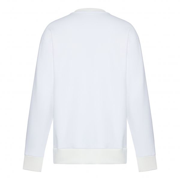 Толстовка Нейлон Карман Белая - фото 4