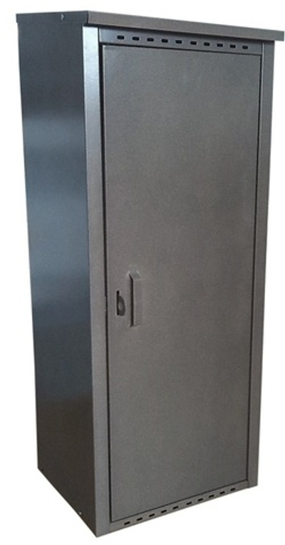 Шкаф для газового баллона 50л (на 1 шт.) серый