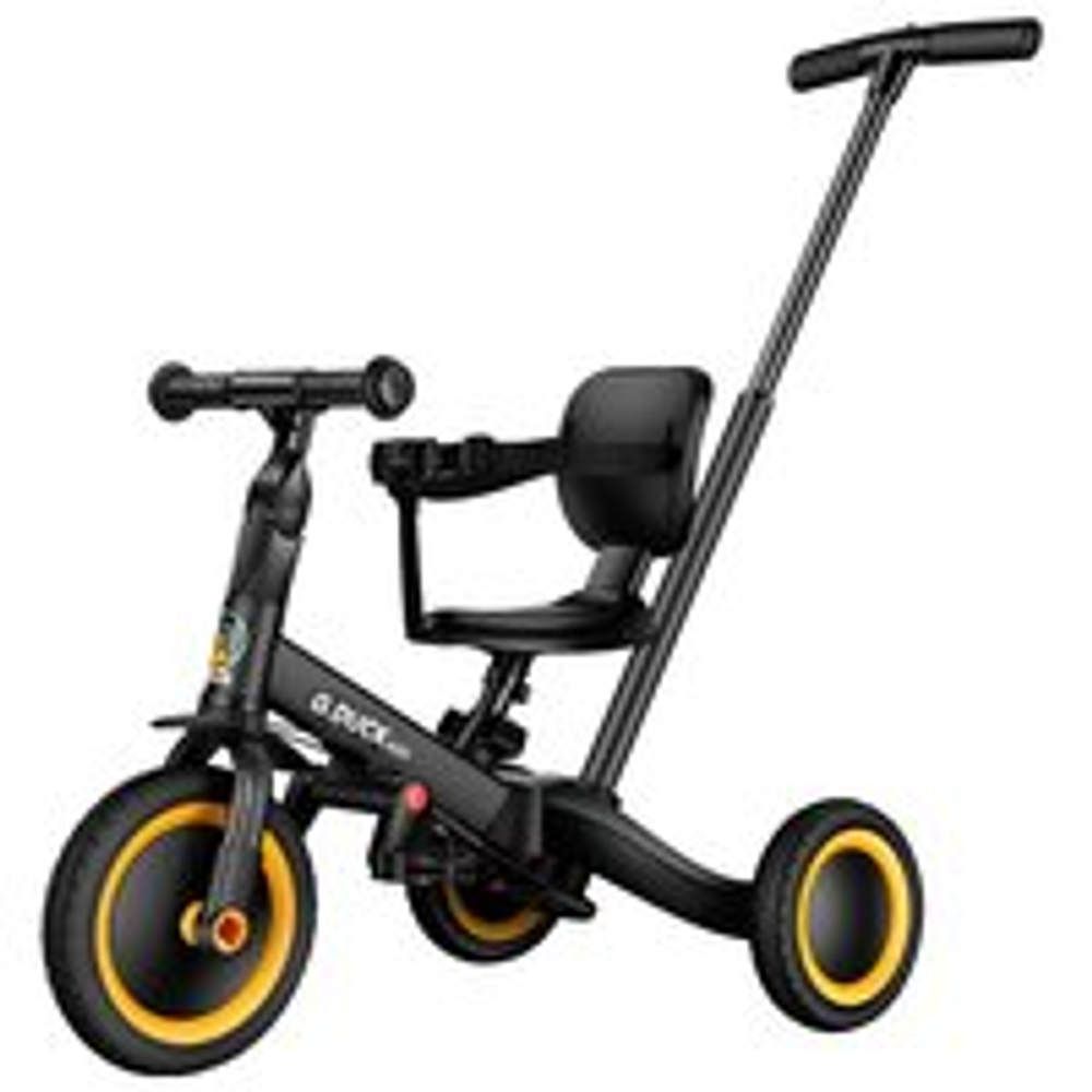 Велосипед детский трансформер Mengyouyou A7, черный