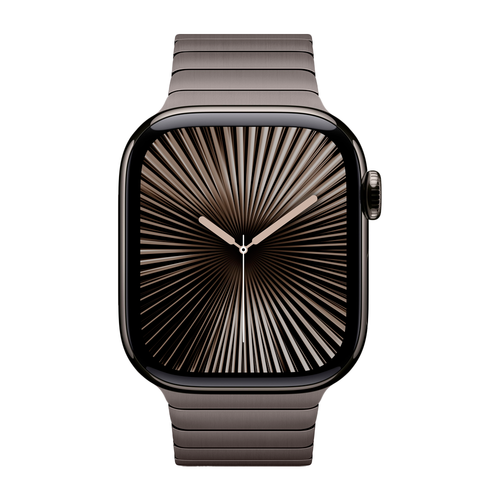 Умные часы Apple Watch Series 10 GPS + Cellular, 42mm, Slate Titanium Case with Link Bracelet, Slate