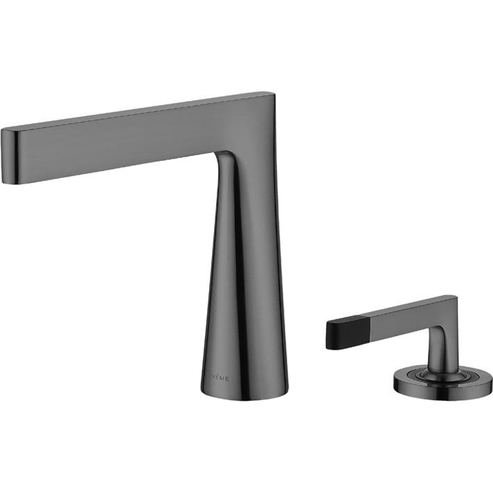 Смеситель для раковины Boheme Duo 161-GM, GUN METAL