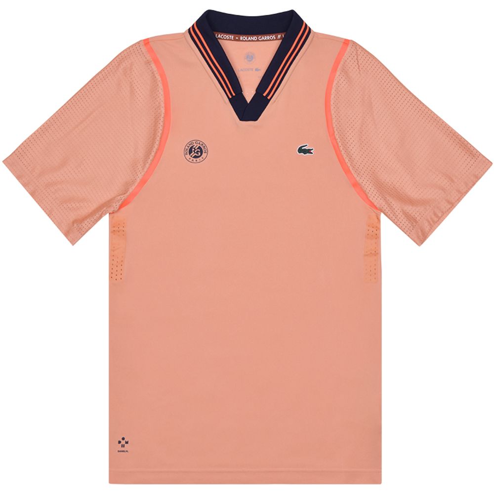 Теннисное поло Lacoste Sport Roland Garros Edition Logo Polo Shirt - clair orange