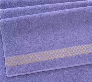 Полотенце махровое Блеск сирень 70x130 см