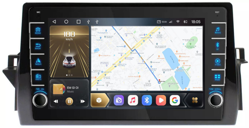 Магнитола для Toyota Camry 70 (75) 2021-2023 (любая комплектация) - Carmedia SF-1420 Android 12, TS10,  CarPlay, 4G SIM-слот