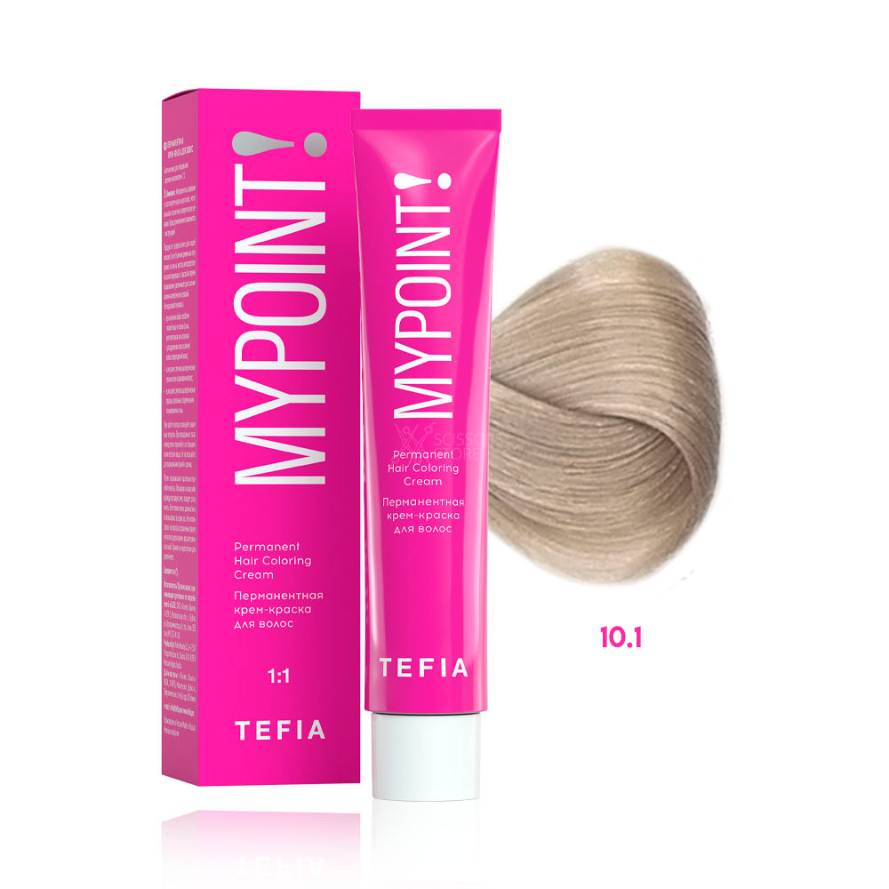 TEFIA Перманентная крем-краска для волос MYPOINT 60мл