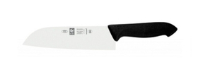 Нож японский Santoku 180/300 мм. черный HoReCa Icel (28100.HR25000.180)