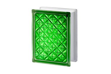 Стеклоблок Vitrablok - Империал - Актис Изумруд 146x197x80