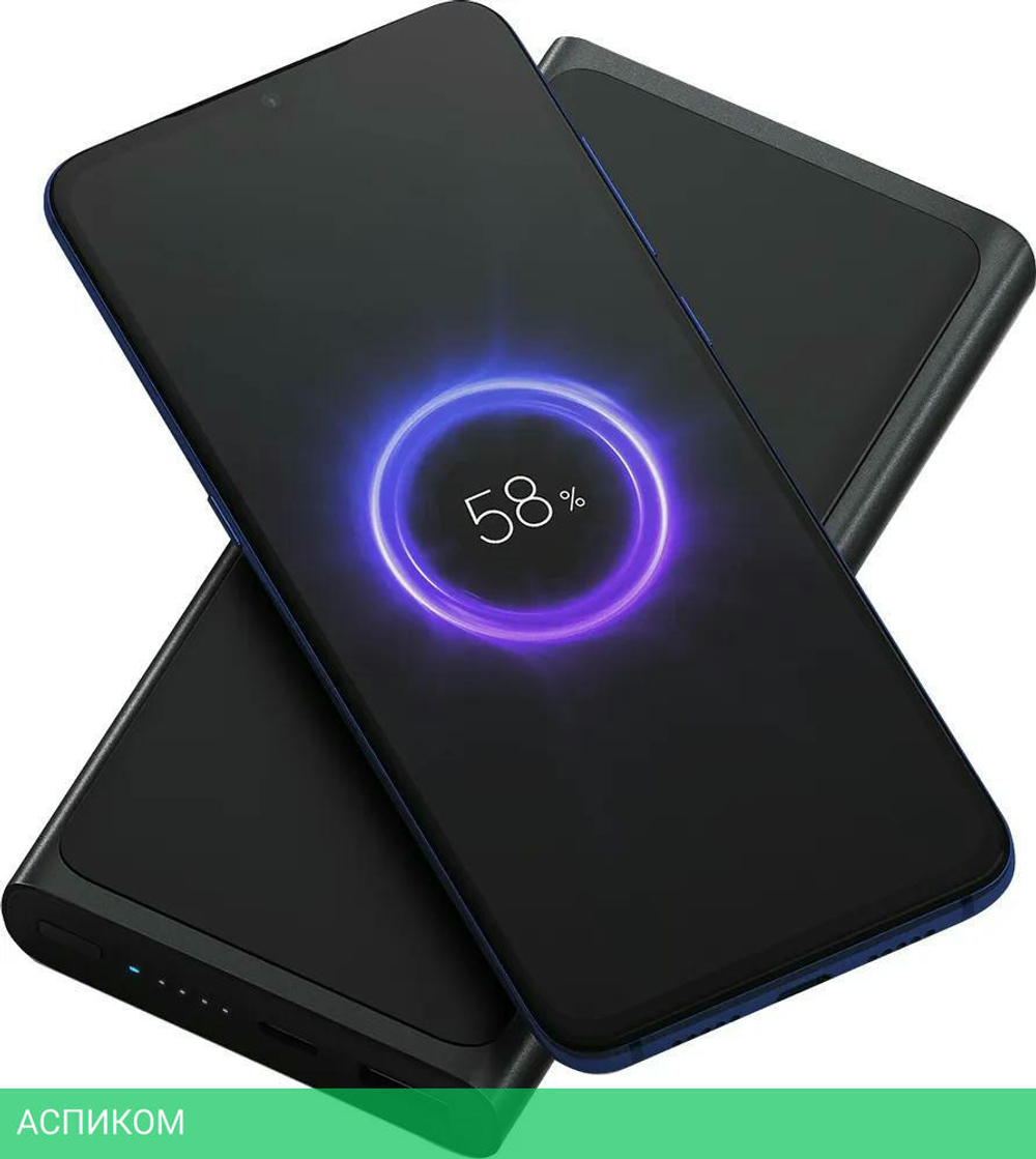Портативное зарядное устройство Xiaomi Mi 10W Wireless Power Bank WPB15PDZM (BHR5460GL)