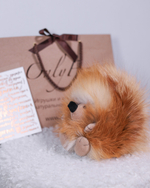 Ёжик Тофу (большой) мех лисы