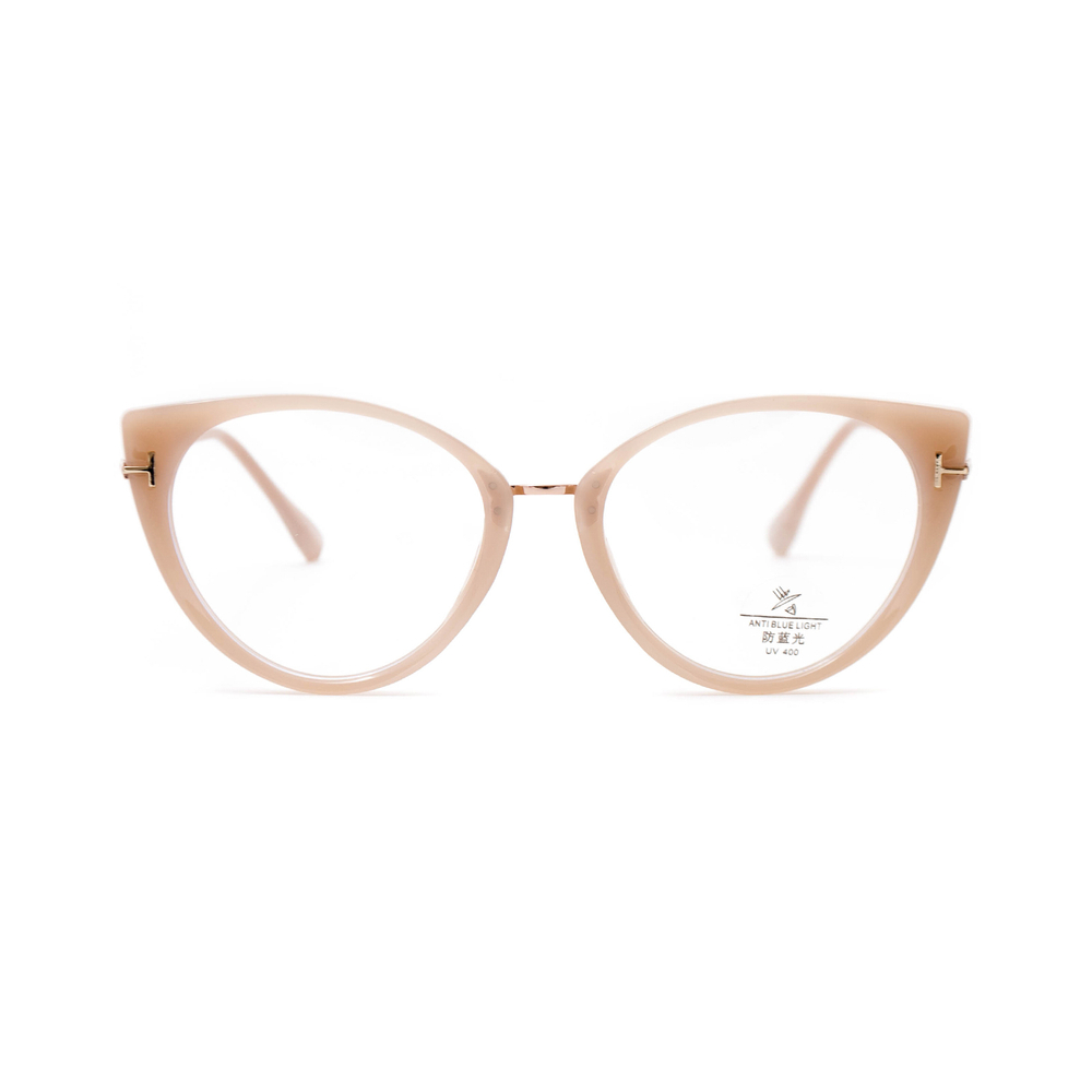 Оправа бабочка YANI S11812 C15 бежевая с золотом