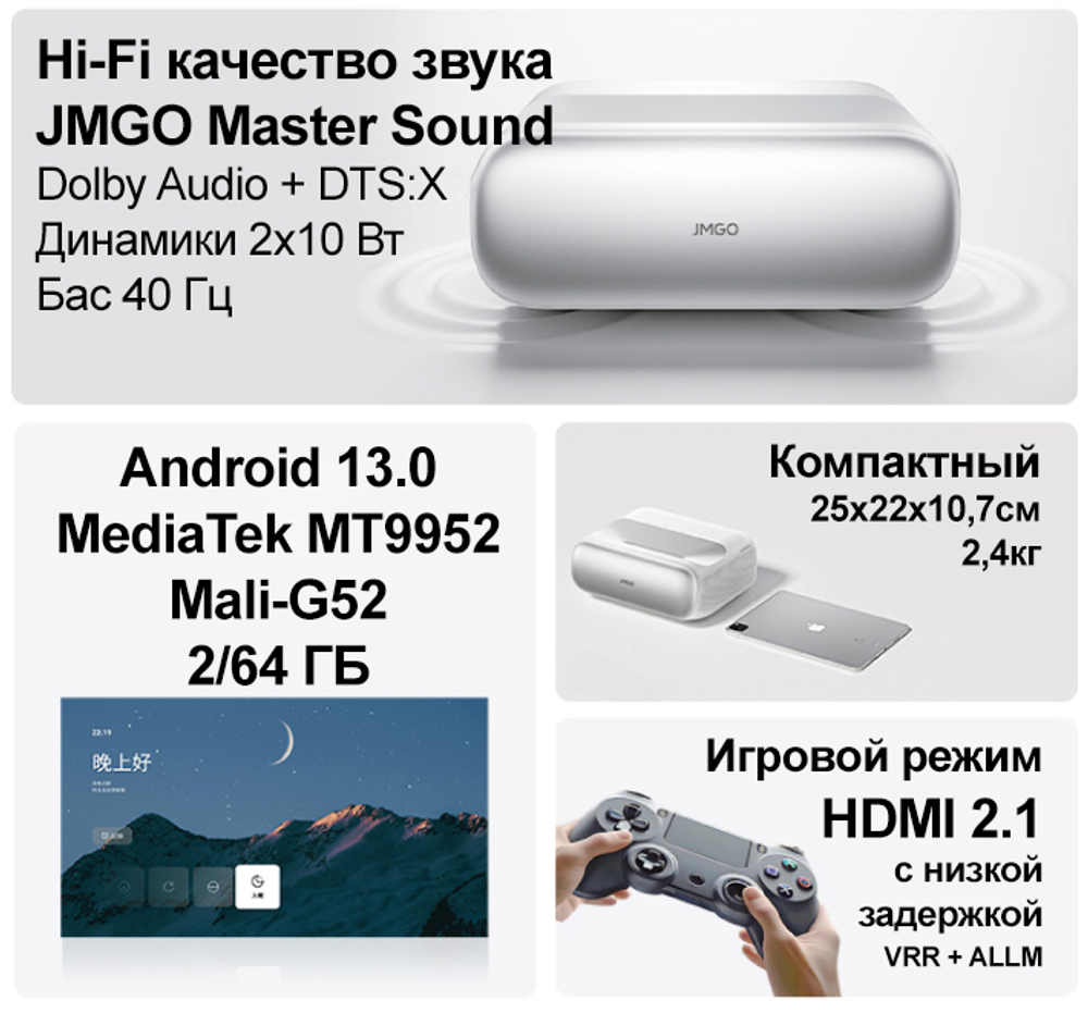 УКФ Проектор JMGO O3