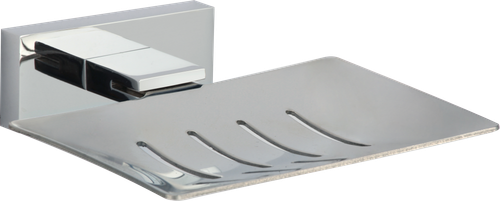 88021 Мыльница настенная металл. (ХРОМ) GANZER (20/1шт)