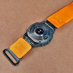 Нейлоновый ремешок Hemsut Rugged 22 мм для Garmin Fenix 7 6 5, Epix Gen 2 47mm, MARQ, Instinct, Forerunner(Оранжевый)
