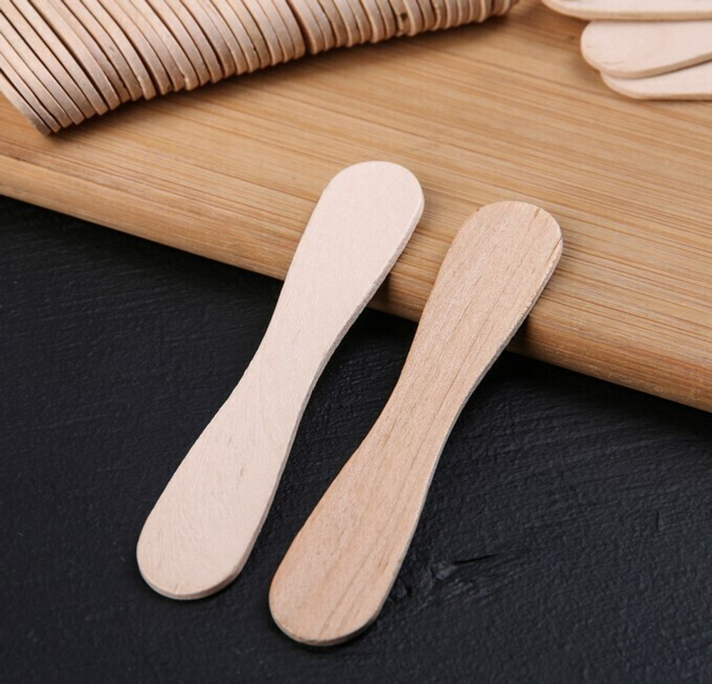 Набор палочек для мороженого 9 х 1,5 см, 50 шт (фигурные)