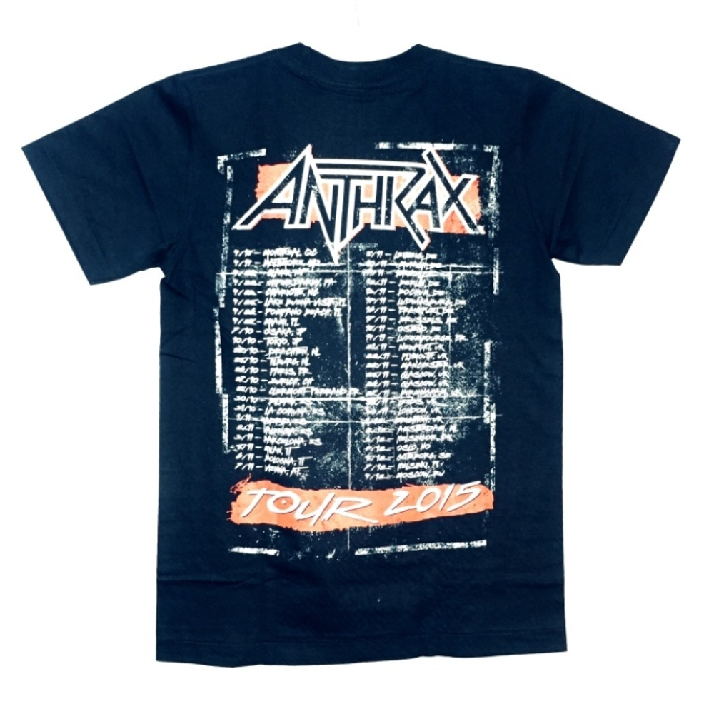 Футболка тайланд Anthrax tour 1986 (XS)