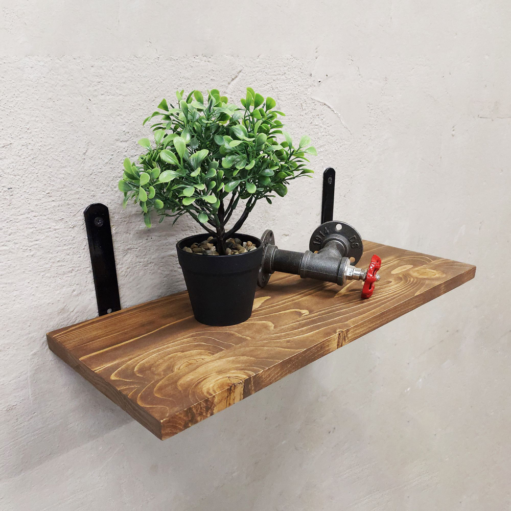 Полка лофт настенная для книг, для ванной, для кухни, в прихожую и гостинную