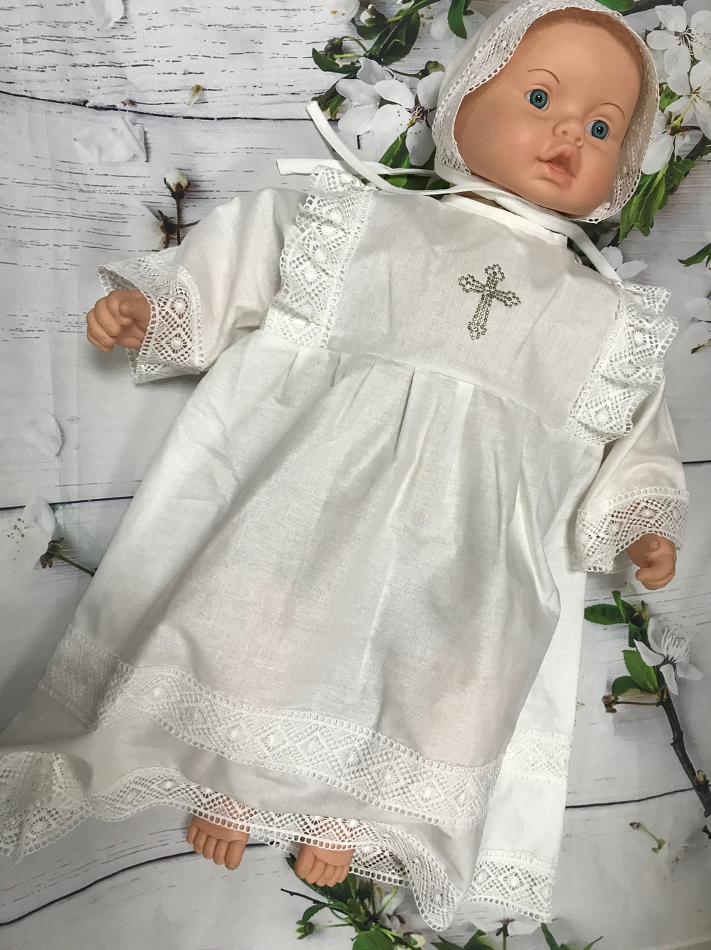 Крестильный платье поплин (ИП Людин А.В.)