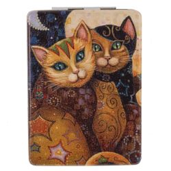 GAEM Зеркало карманное (блок 12шт), L6 W8,5 H1 см, 4в.