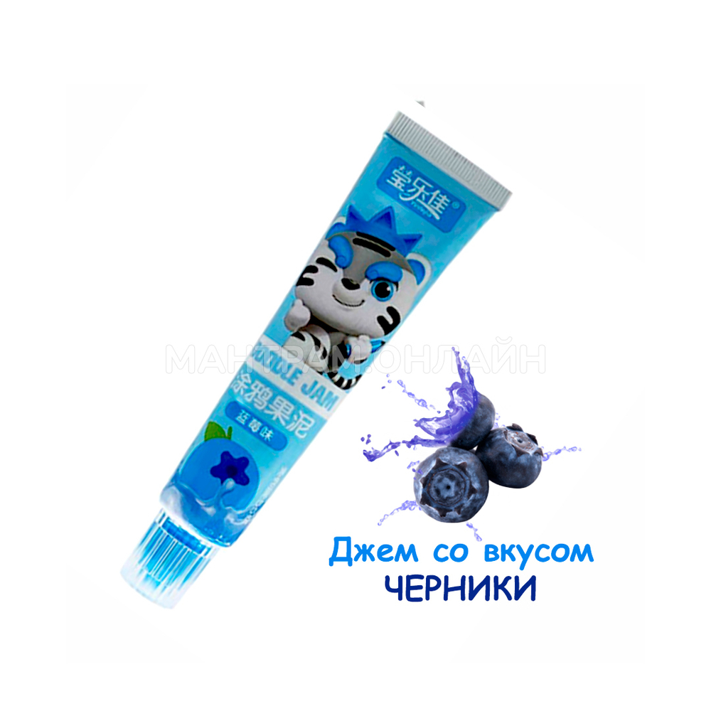 Джем в тюбиках Doodle Jam Черника 55 г
