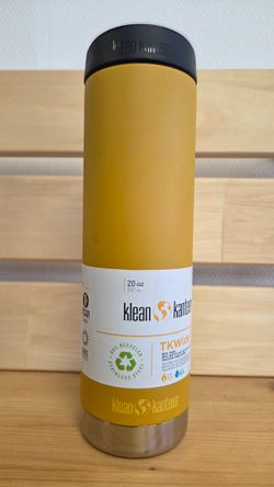 Термокружка Klean Kanteen TKWide Cafe Cap 20oz (592 мл) Marigold (мелкие потертости, царапины)