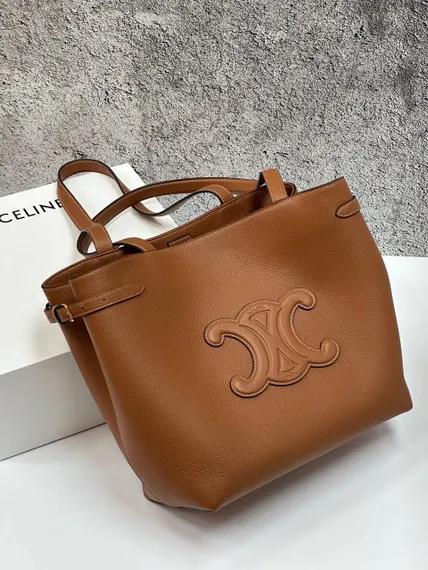 Сумка Celine CABAS ANAÏS CUIR TRIOMPHE коричневая