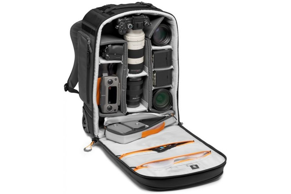 Рюкзак Lowepro Pro Trekker RLX 450 AW II на колесах серый