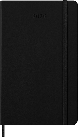 Еженедельник Moleskine Classic Weekly Horizontal (DHB12WH3) 13х21см твердая обложка черный