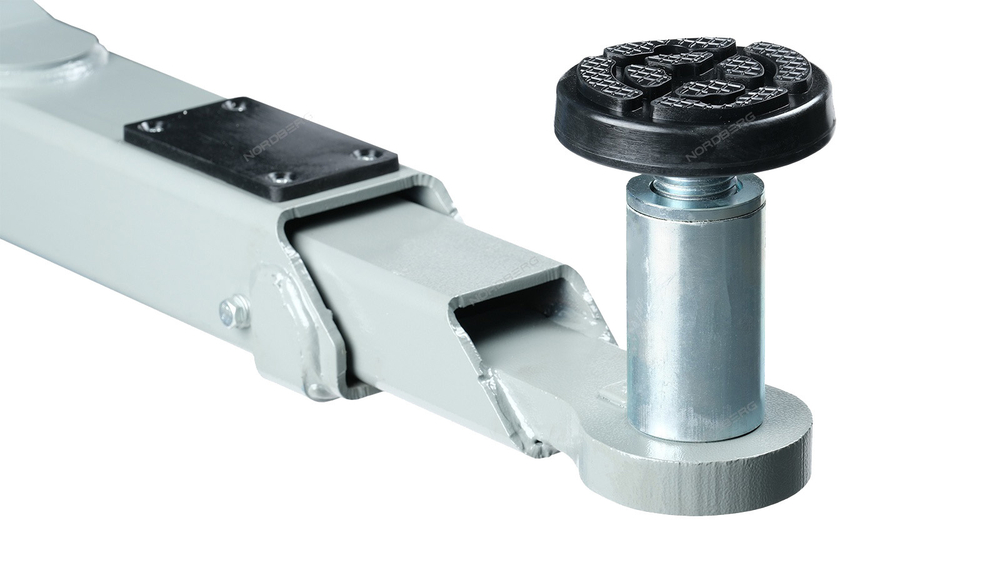 NORDBERG (N4120HE-4B) Подъемник 2х стоечный 380В, г/п 4т, с верхней синхронизацией, H=3.6 м, с электростопорами