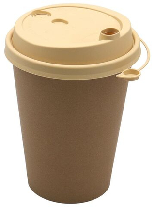 Крышка 80мм КРАФТ с клапаном ПП Покров. Полимер 50 рук./1000 шт кор.