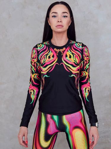 Short Rashguard Zebra