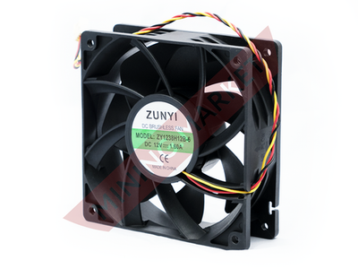 Кулер для майнинга 1,6A / ZUNYI / 3pin