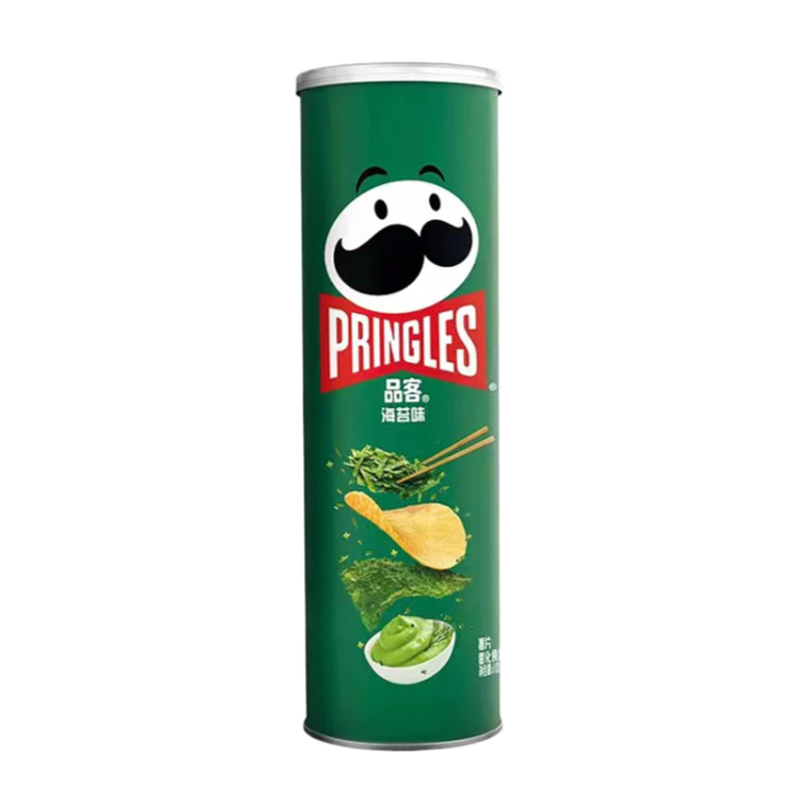 Чипсы PRINGLES Seaweed Морская капуста и васаби 110 г