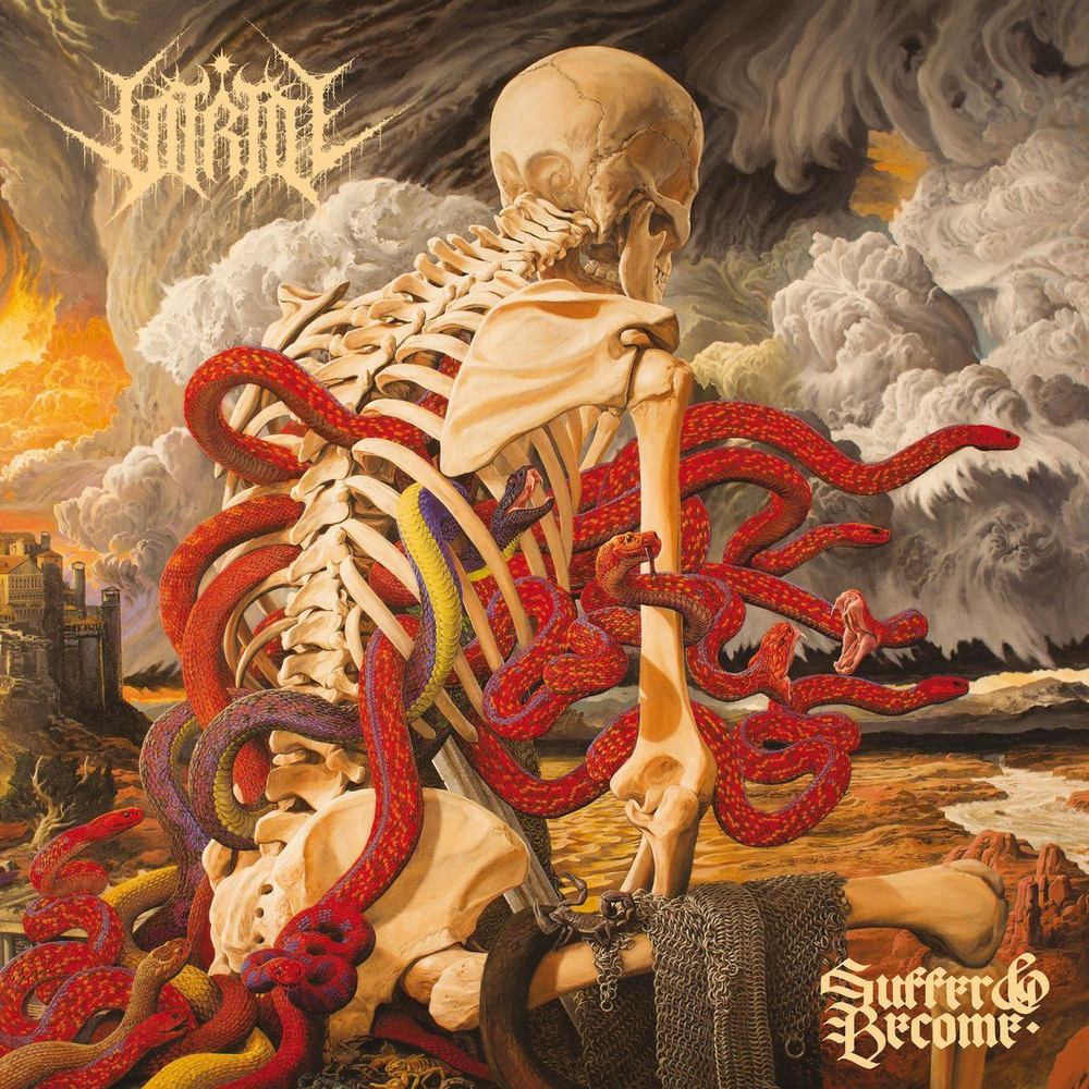VITRIOL - Suffer & Become, death metal, музыкальный компакт диск