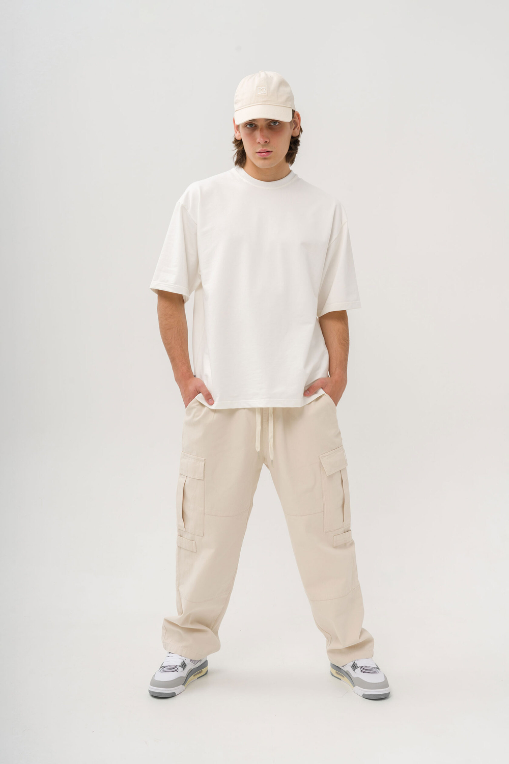 Брюки KUL'TURA Cargo 2 pocket Белый