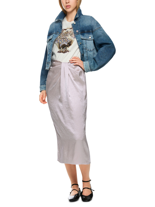 Юбка из триацетата